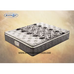 Quality Natural Latex 3 Zoned Pocket Spring Pillow Top Mattress Toppers For Spinal Care for sale