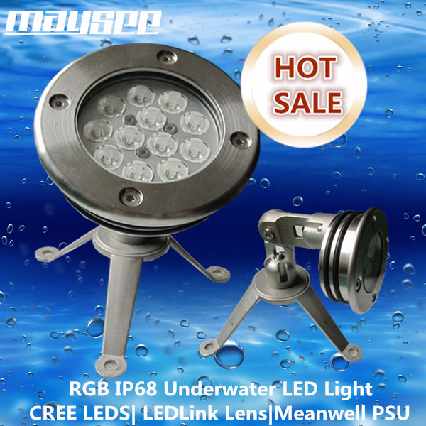 IP68 36w Led Underwater Light Submersible Rgb Multicolor Changing For Swimming Pool
