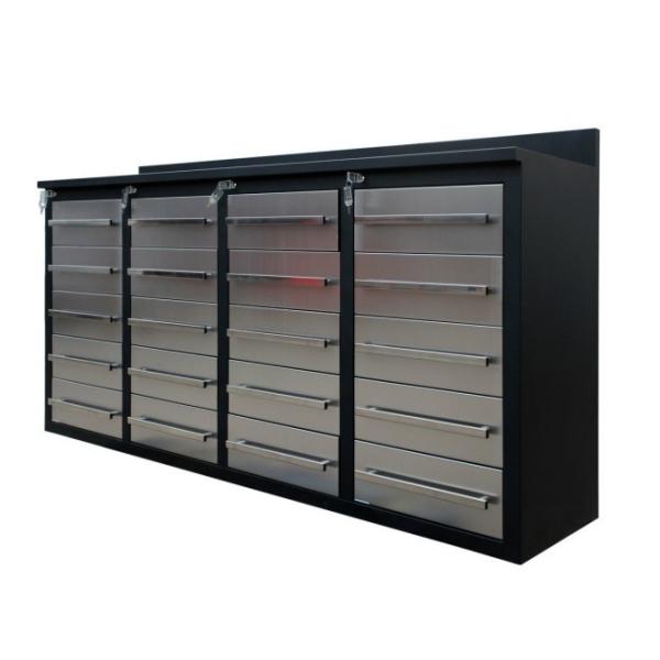 Durable Cold Rolled Steel Tool Cabinet Metal Storage Workbench with Drawers