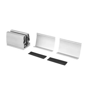 Balcony And Stairs Architectural Aluminium Profiles Aluminium Glass Railing