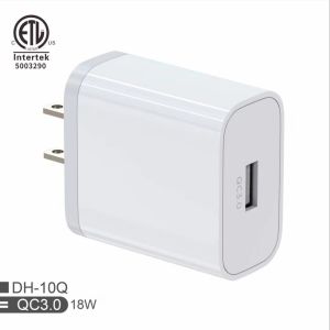 18W 3Amp QC 3.0 USB Travel Fast Mobile Phone Charger adapter