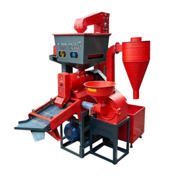 Buy 11KW Commercial Combined Rice Mill Machine With Elevator Lifter at wholesale prices