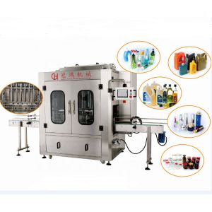 Motor Driven Pet Bottle Filling Machine for Whipped Cream Ketchup Chili Sauce