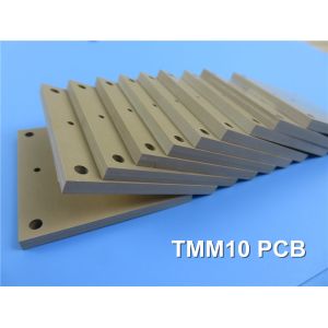 China Rogers TMM10 PCB Material For High PTH Hole Reliability on sale