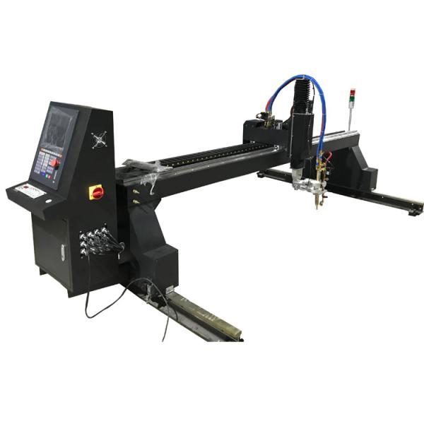 Buy 1000W 2x6m Gantry CNC Plasma Cutting Machine START Control System at wholesale prices