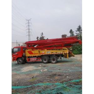 2021 Red Sy 43m Concrete Pump on Sy Truck Top Ranking Heavy Construction