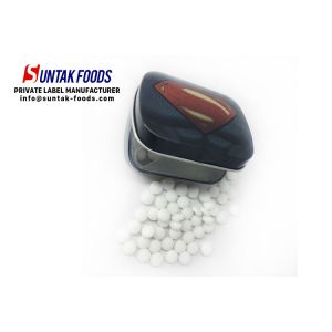 Natural Sugar Free Peppermint Candy , Promotional No Sugar Candy