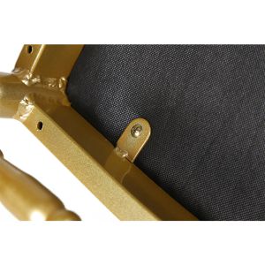 Powder Coating Gold Chiavari Chairs For Weddings Soft Seat Fabric Foam