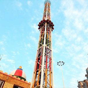 Quality 150KW 55m Free Fall Tower , Free Fall Amusement Ride OEM Service for sale