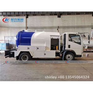 Congo 5000L LPG Cylinder Refueling Bobtail Tanker Truck