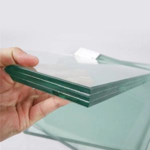 Clear Tempered Laminated Glass Bulletproof Flat Curve Round Laminated Float