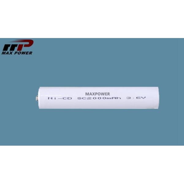 Buy 3.6V Rechargeable Flashlight Battery , SC2000mAh NiCd Battery at wholesale prices