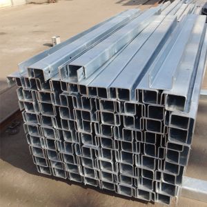 Hot Dipped Galvanized Steel Q235 Q345 Guardrail U Type Post for Road Traffic