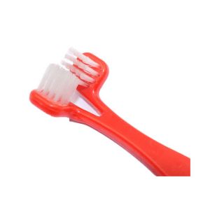 Double Head Pet Republique Toothbrush Series Cat And Dog Finger Toothbrush,