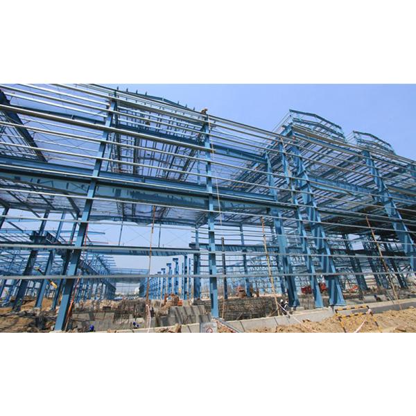 Buy Prefab Steel Structure Warehouse Building Wind and Earthquake Resistant at wholesale prices