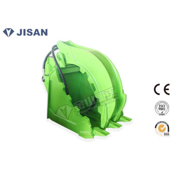 Buy Heavy Duty Hydraulic Grab Bucket Handling Waste Debris For Excavator ZX200 ZX210 at wholesale prices