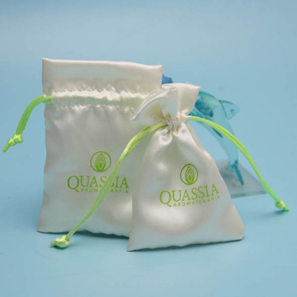 8 * 10cm Shoe Blue / Yellow Clutch Bag , Wedding Jewelry Satin Cosmetic Bag