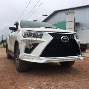 Toyota Hilux Revo Rocco Auto Front Bumper Face Body Kits Upgrade To Lexus 570