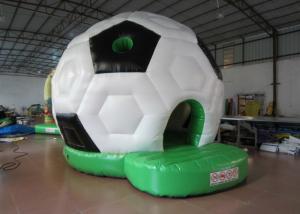 Quality Waterproof PVC Kids Inflatable Bounce House / Classic Inflatable Football Bouncy Castle for sale