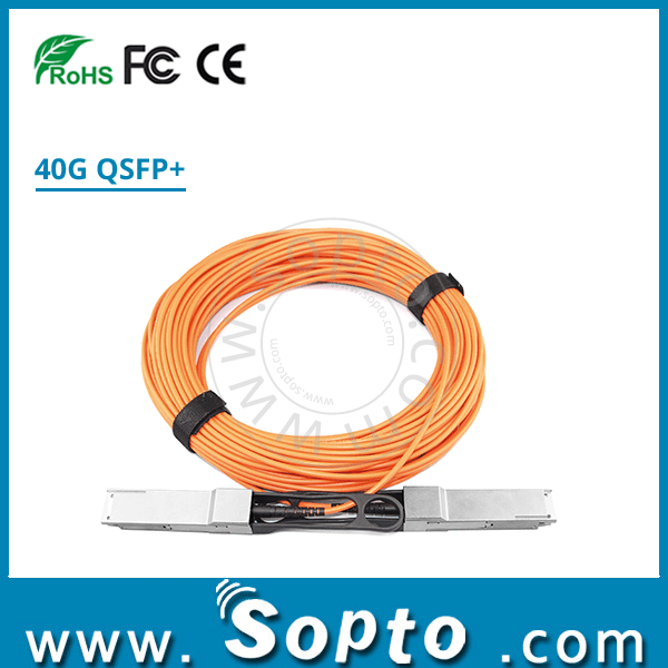 40Gb/S Fiber Optic Cable 5M Length PVC Material With 1~3 Years Warranty