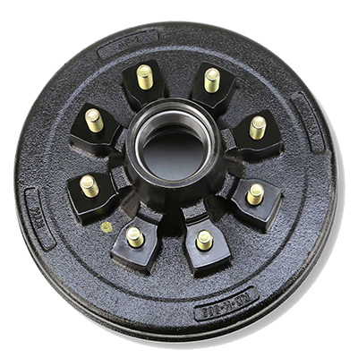 Trailer Axles Parts Cast Iron 10" 12" Mobile Home Brake Drum for 3500 7000 lbs Axle