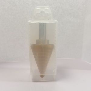 6.35mm Straight Groove HSS4241 HSS Titanium Coated Step Drill Bit Strong