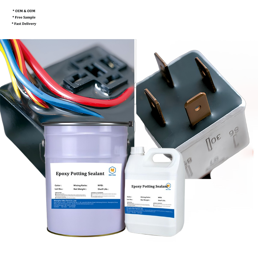 Two-component High thermal conductivity Epoxy potting of electronic component