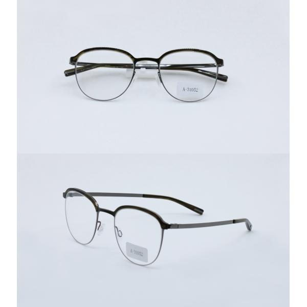 Fashion Titanium Frame Reading Glasses Men Women Super-Light Diopter Presbyopic Eyeglasses