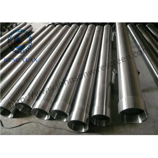 Buy Sand Control 316l Johnson Stainless Steel Well Screen 0.1mm Slot at wholesale prices