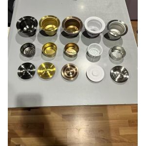 Double Functionality Kitchen Sink With Double Bowl And Faucet