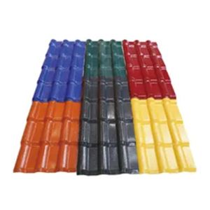 Synthetic Resin Pvc Tile Roofing Sheets Color Coated Roofing Tile PVC Plastic