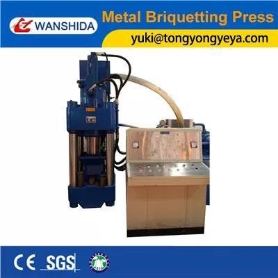 Buy 18.5kW Metal Briquetting Press Length 120mm Scrap Metal Machines at wholesale prices