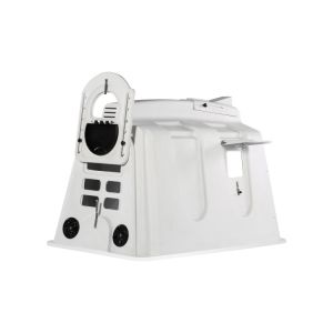 Weatherproof White Polyethylene Rectangle Calf Hutch Side Panel