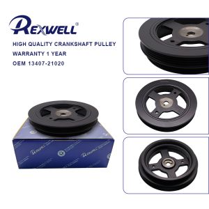 13407-21020 13407-21030 Engine Crankshaft Pulley For Toyota Vios Yaris Echo NCP1# 1NZ 