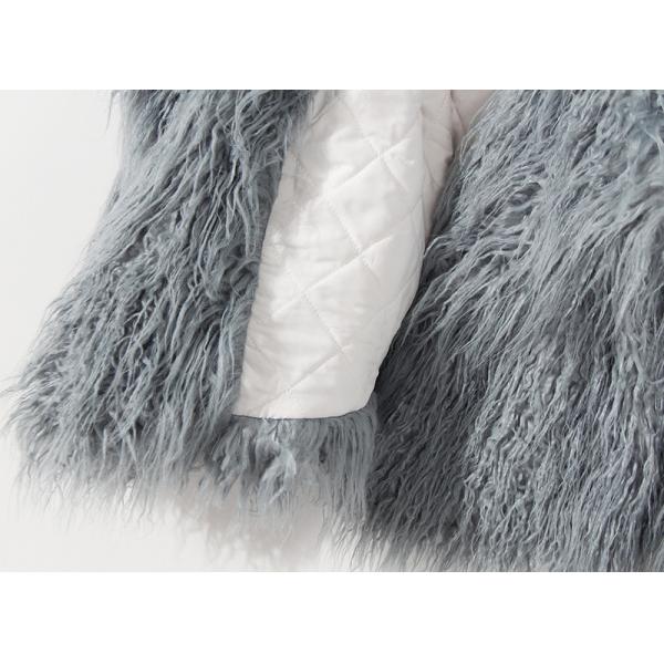 New Winter Style Fashion Woolen Faux Fur Collar Jackets Breathable Coated Fur Coat Women Winter