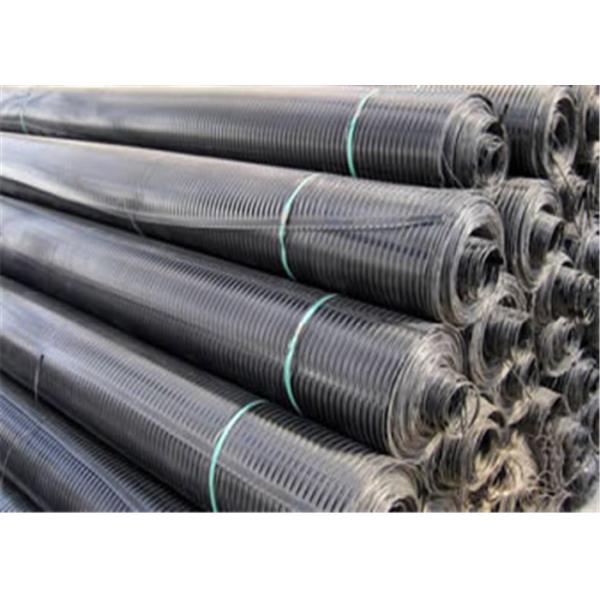 Reinforce River Embankments 100m 260kN/m Black Poly Geogrid