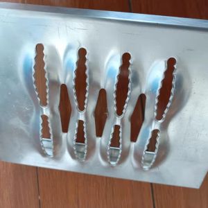 Aluminum Perforated Metal Sheet With GratingPunched Hole 14mm