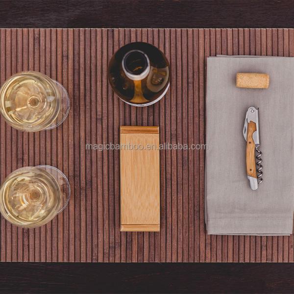 Functional Design Bamboo Sculpture Gift Box Deluxe Corkscrew 31.75 x 31.75 x 19cm