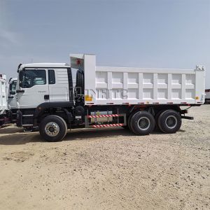 Sinotruk HOWO TX 371HP Diesel Dump Truck 10 Wheels 6X4 Manual Transmission