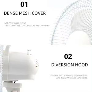 18W Solar Rechargeable Fan Solar AC DC Fan With Led Light For Home