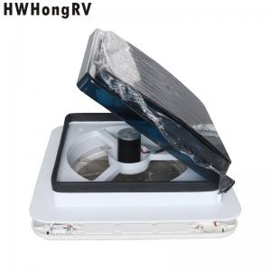 China HWHongRV Rv roof vent fan trailer camper van cargo air vent 12v volt 11inch Opening Airflow recreational vehicle on sale