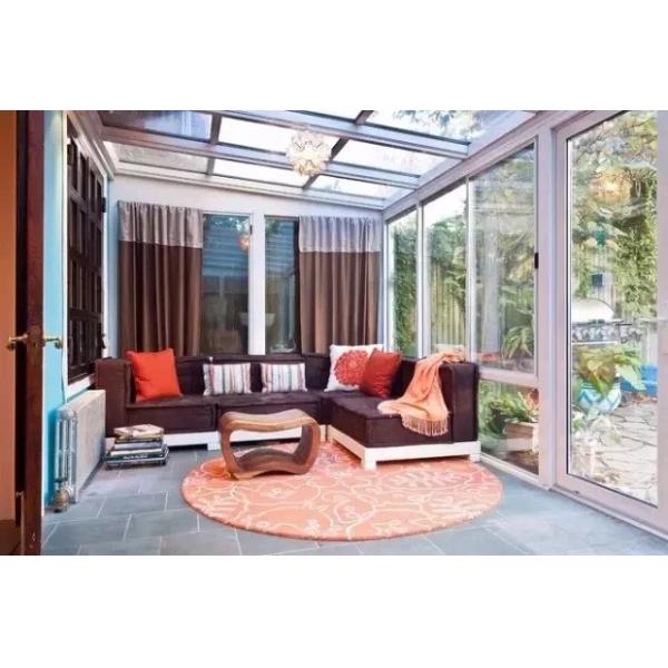 6000 Series Wooden Grain Transfer OEM Aluminium Alloy Windows