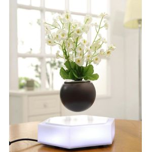 Levitating Air Bonsai Pot Rotation Planters Magnetic Levitation Suspension