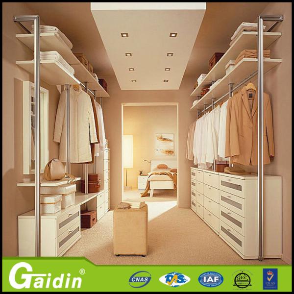 aluminum profile bedroom furniture closet cabinet organizers cloth modular