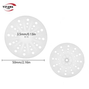 50mm Polypropylene Plastic Insulation Fixing Washers - 500 Pack
