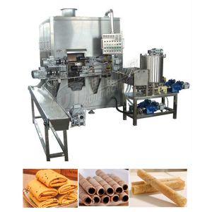 Crispy Egg Roll / Wafer Stick Making Machine, Egg Roll Production Line, Egg Roll