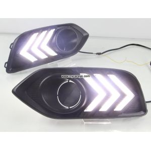 Honda HRV DRL LED Daytime driving turn signal Fog Lights aftermarket