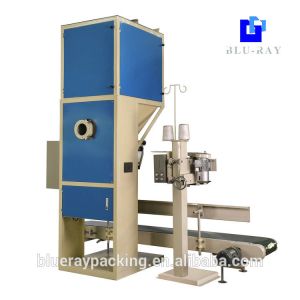 Gravity feeding crystallized sugar salt rice packing machine 25kg