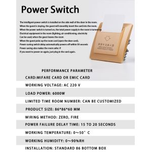 European Standard Classic RFID Hotel Door Locks For Aluminum Steel Door