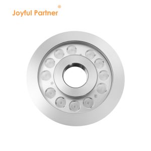 High Power LED Fountain Light IP68 Stainless Steel With Center Hole